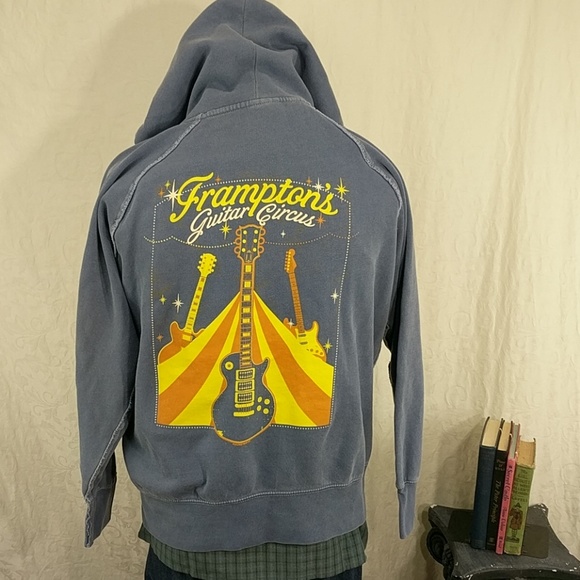 Comfort Colors Other - Peter frampton's guitar circus large blue hoodie